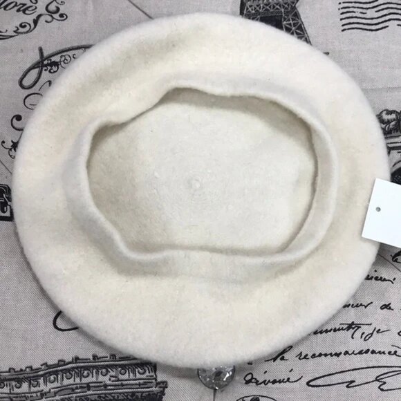 Women's Halogen Wool Blend Beret - Picture 4 of 5